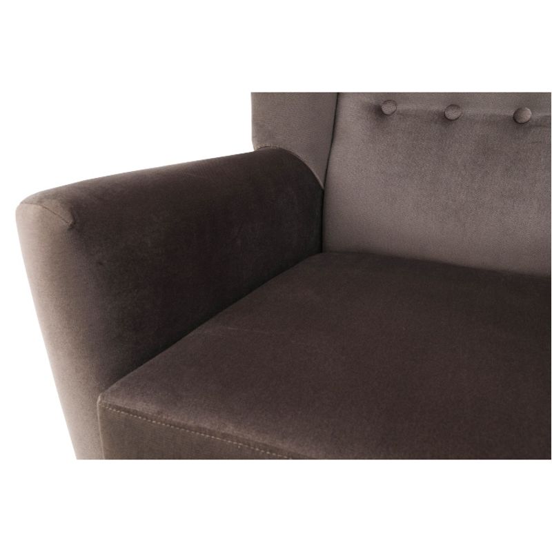 Casa si Gradina - Mobilier - Scaune si fotolii - Fotolii - Fotoliu, RODEZA, gri-maro-taupe/fag - Infinity.ro