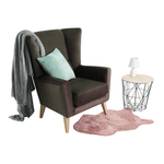 Casa si Gradina - Mobilier - Scaune si fotolii - Fotolii - Fotoliu, RODEZA, gri-maro-taupe/fag - Infinity.ro