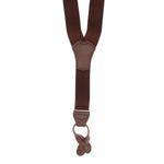 Fashion, accesorii si bijuterii - Barbati - Accesorii barbati - Alte accesorii barbati - Bretele adulti unisex, Buticcochet, din material sintetic elastic, 35 mm, model tip Y,  Maro - BR522 - Infinity.ro