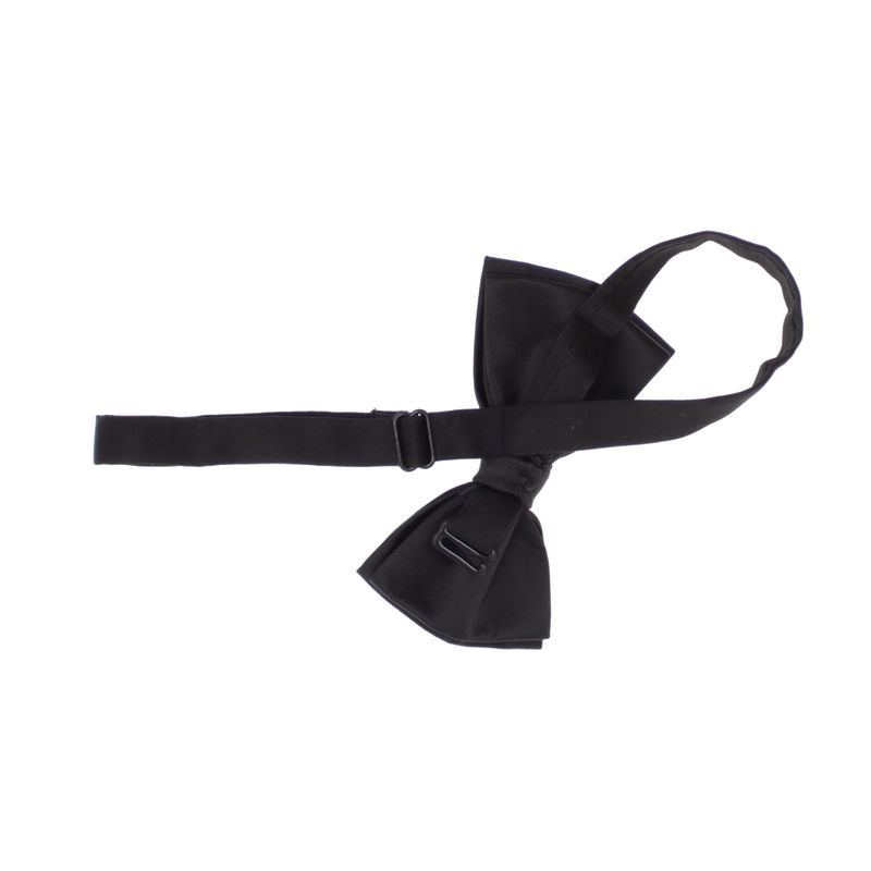 Fashion, accesorii si bijuterii - Barbati - Accesorii barbati - Cravate si papioane barbati - Papion barbatesc, Buticcochet, din material sintetic, 12x7 cm, Negru cu strasuri - PAP369 - Infinity.ro