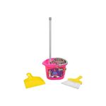 Jucarii, Copii si Bebe - Jucarii si jocuri - Jucarii de rol - Seturi de curatenie copii si accesorii - Set de curatenie little princess cu accesorii, roz, BestToys - Infinity.ro
