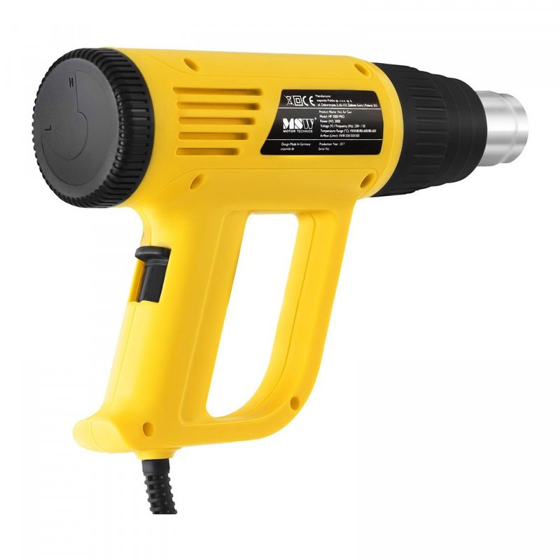 Casa si Gradina - Constructii - Scule electrice si accesorii - Pistoale de lipit - Suflanta cu aer cald tip pistol 2000W HP 2000 PRO MSW Germania - Infinity.ro
