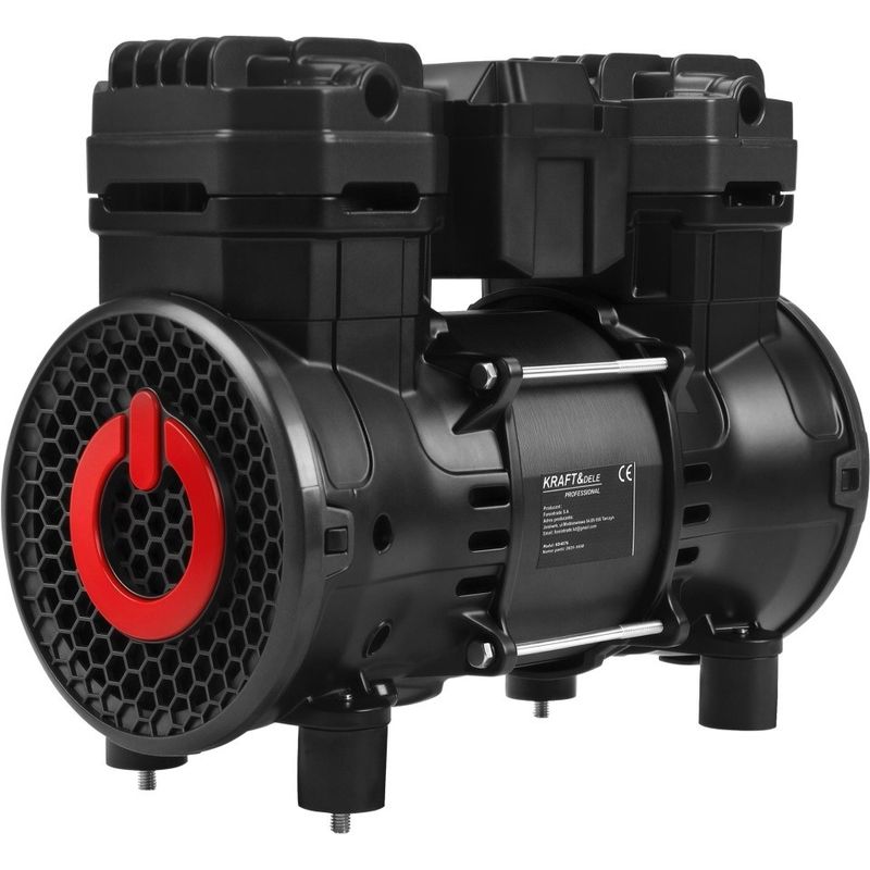Casa si Gradina - Electrice - Echipamente electrice - Compresoare - Unitate compresor fara ulei KraftDele KD4076, 1390W, 249 l/min, 8 bar, modul compact pentru compresor de aer - Infinity.ro