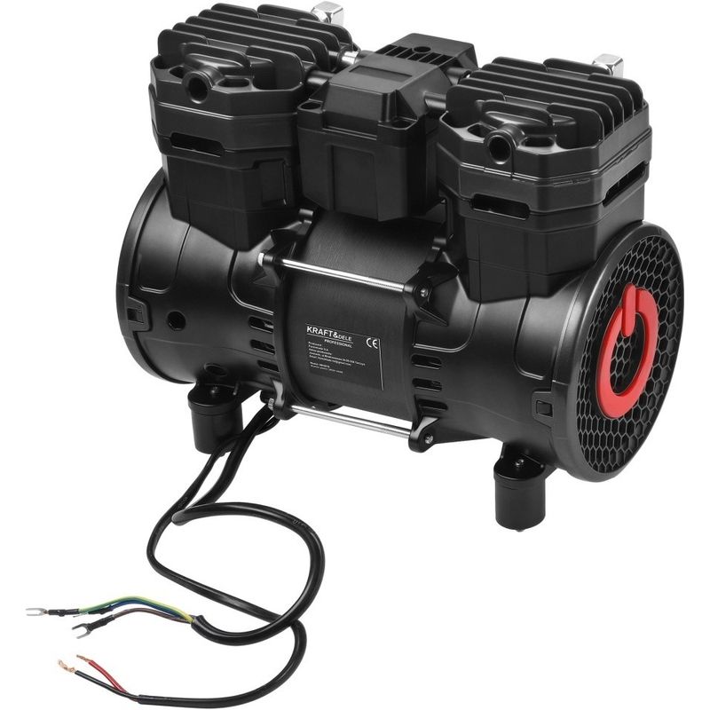 Casa si Gradina - Electrice - Echipamente electrice - Compresoare - Unitate compresor fara ulei KraftDele KD4076, 1390W, 249 l/min, 8 bar, modul compact pentru compresor de aer - Infinity.ro