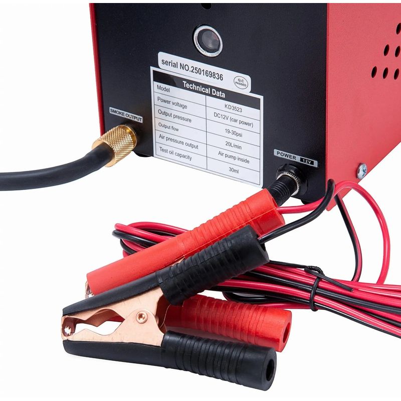 Auto si Moto - Reparatii si depanare - Scule auto - Scule si truse auto - Generator de fum pentru verificarea scurgerilor 20l/min 12V 23 PSI KD3523 - Infinity.ro