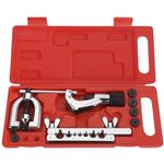 Auto si Moto - Reparatii si depanare - Scule auto - Scule si truse auto - Set profesional pentru sertizat si evazat capete conducte de frana, 10 piese, cu valiza, CD12528 - Infinity.ro