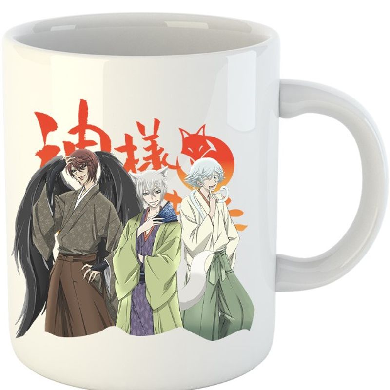 Casa si Gradina - Bucatarie si vesela - Cani si pahare - Cani si cesti - Cana Kamisama Kiss Tomoe Kurama Desene Anime, alba,  330 ml - Infinity.ro