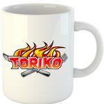 Casa si Gradina - Bucatarie si vesela - Cani si pahare - Cani si cesti - Cana Toriko Logo Gourmet Shounen Hulu Comedy, alba,  330 ml - Infinity.ro
