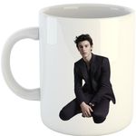 Casa si Gradina - Bucatarie si vesela - Cani si pahare - Cani si cesti - Cana Shawn Mendes Suit Classy Stitches First Album, alba,  330 ml - Infinity.ro