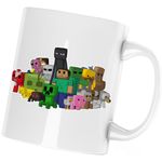 Casa si Gradina - Bucatarie si vesela - Cani si pahare - Cani si cesti - Cana Minecraft Everybody, alba, 330 ml - Infinity.ro
