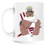 Casa si Gradina - Bucatarie si vesela - Cani si pahare - Cani si cesti - Cana Naruto Killer Bee Boruto Storm Anime, alba, 330 ml - Infinity.ro