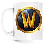 Casa si Gradina - Bucatarie si vesela - Cani si pahare - Cani si cesti - Cana Batle for Azeroth World of Warcraft WoW, alba, 330 ml - Infinity.ro