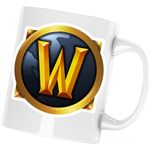 Casa si Gradina - Bucatarie si vesela - Cani si pahare - Cani si cesti - Cana Batle for Azeroth World of Warcraft WoW, alba, 330 ml - Infinity.ro