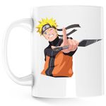 Casa si Gradina - Bucatarie si vesela - Cani si pahare - Cani si cesti - Cana Naruto Shippuden Boruto Manga Haine Anime, alba, 330 ml - Infinity.ro