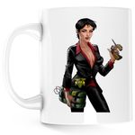 Casa si Gradina - Bucatarie si vesela - Cani si pahare - Cani si cesti - Cana Mechanic Women GTA V, alba, 330 ml - Infinity.ro
