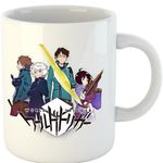 Casa si Gradina - Bucatarie si vesela - Cani si pahare - Cani si cesti - Cana World Trigger Logo Anime Sci-fi Otaku Action Shounen, alba,  330 ml - Infinity.ro