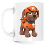 Casa si Gradina - Bucatarie si vesela - Cani si pahare - Cani si cesti - Cana Paw Patrol Labrador Zuma Politist Roblox, alba, 330 ml - Infinity.ro