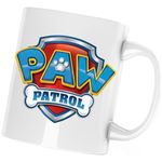 Casa si Gradina - Bucatarie si vesela - Cani si pahare - Cani si cesti - Cana Paw Patrol Sigla Game Play Minecraft, alba, 330 ml - Infinity.ro