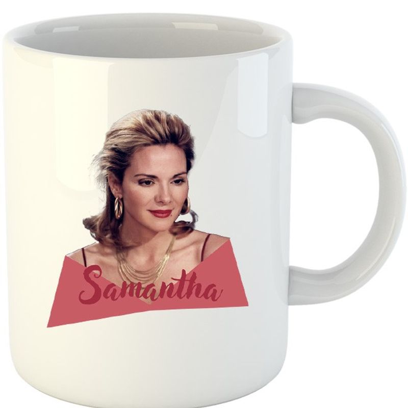 Casa si Gradina - Bucatarie si vesela - Cani si pahare - Cani si cesti - Cana Sex and the City Samantha Dinner Party Smart, alba,  330 ml - Infinity.ro