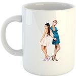 Casa si Gradina - Bucatarie si vesela - Cani si pahare - Cani si cesti - Cana Taylor Swift Ariana Grande Ladies Party, alba,  330 ml - Infinity.ro