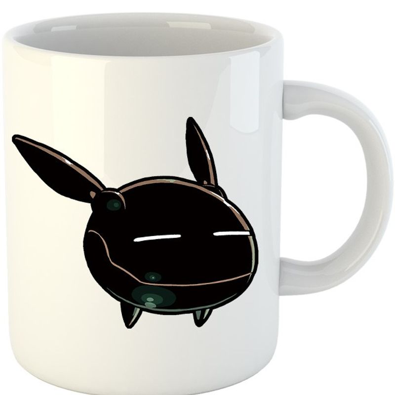 Casa si Gradina - Bucatarie si vesela - Cani si pahare - Cani si cesti - Cana World Trigger Replica Anime Mascot, alba,  330 ml - Infinity.ro