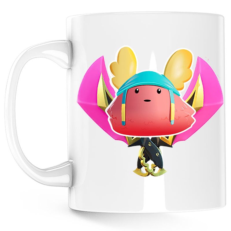 Casa si Gradina - Bucatarie si vesela - Cani si pahare - Cani si cesti - Cana Guff Breathless Blades Fortnite, alba, 330 ml - Infinity.ro