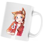 Casa si Gradina - Bucatarie si vesela - Cani si pahare - Cani si cesti - Cana Dead by Daylight Horror Halloween Tiktok, alba, 330 ml - Infinity.ro