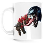 Casa si Gradina - Bucatarie si vesela - Cani si pahare - Cani si cesti - Cana Venom Fortnite Primal SMG Epic Gun, alba, 330 ml - Infinity.ro