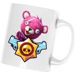 Casa si Gradina - Bucatarie si vesela - Cani si pahare - Cani si cesti - Cana Cuddle Leader Fortnite Brawl Stars, alba, 330 ml - Infinity.ro