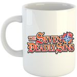 Casa si Gradina - Bucatarie si vesela - Cani si pahare - Cani si cesti - Cana Seven Deadly Sins Logo Super Powers Shonen, alba,  330 ml - Infinity.ro