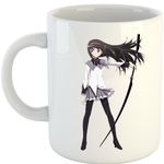 Casa si Gradina - Bucatarie si vesela - Cani si pahare - Cani si cesti - Cana Madoka Magica Akemi Homura Bow Action Shoujo Bishoujo, alba,  330 ml - Infinity.ro