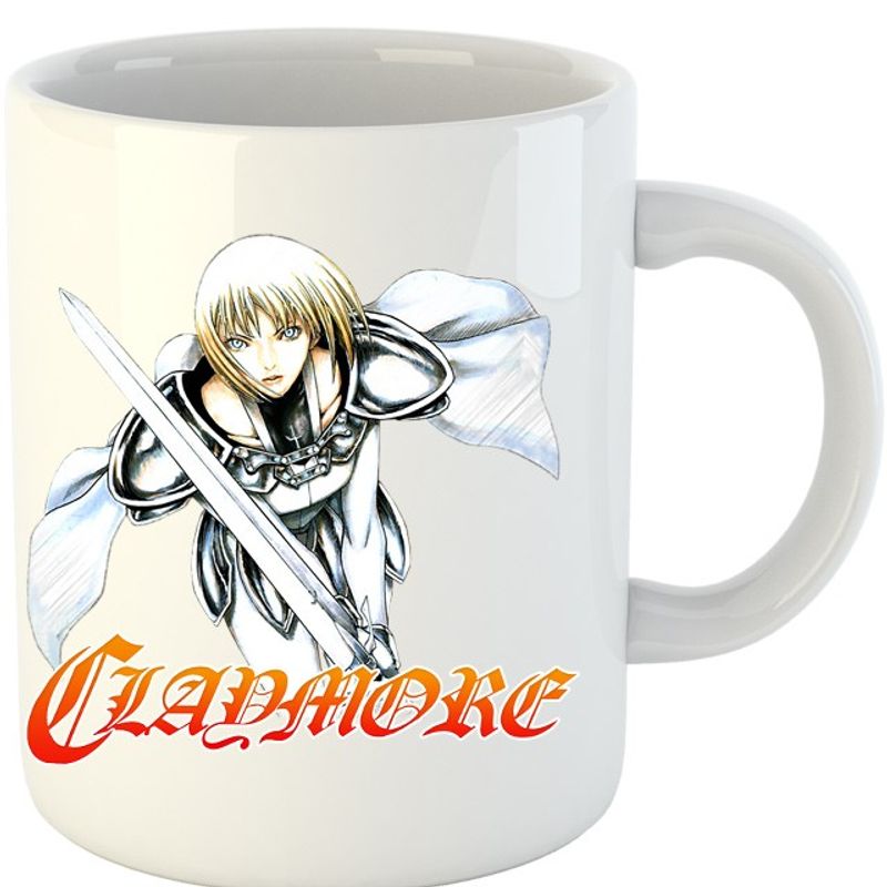 Casa si Gradina - Bucatarie si vesela - Cani si pahare - Cani si cesti - Cana Claymore Clare Fighting Sword, alba,  330 ml - Infinity.ro