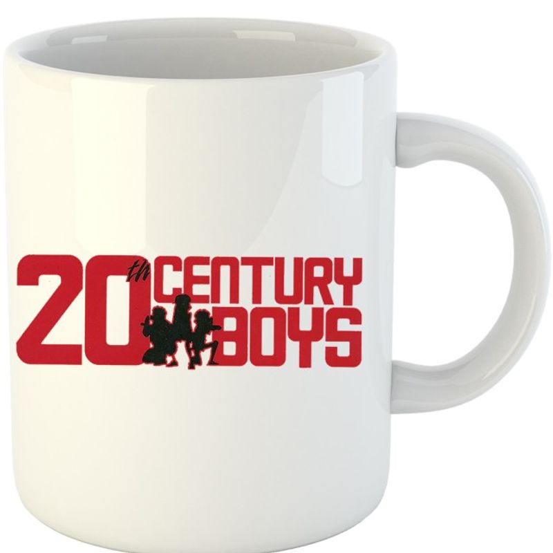 Casa si Gradina - Bucatarie si vesela - Cani si pahare - Cani si cesti - Cana Century Boys Logo Psychological Drama, alba,  330 ml - Infinity.ro
