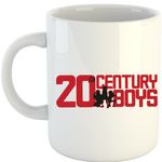 Casa si Gradina - Bucatarie si vesela - Cani si pahare - Cani si cesti - Cana Century Boys Logo Psychological Drama, alba,  330 ml - Infinity.ro