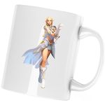 Casa si Gradina - Bucatarie si vesela - Cani si pahare - Cani si cesti - Cana Lineage II Aion Elf Gamer, alba, 330 ml - Infinity.ro