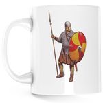 Casa si Gradina - Bucatarie si vesela - Cani si pahare - Cani si cesti - Cana Age Of Empires Knight Carolingian Dynasty Middle Ages Monster, alba, 330 ml - Infinity.ro