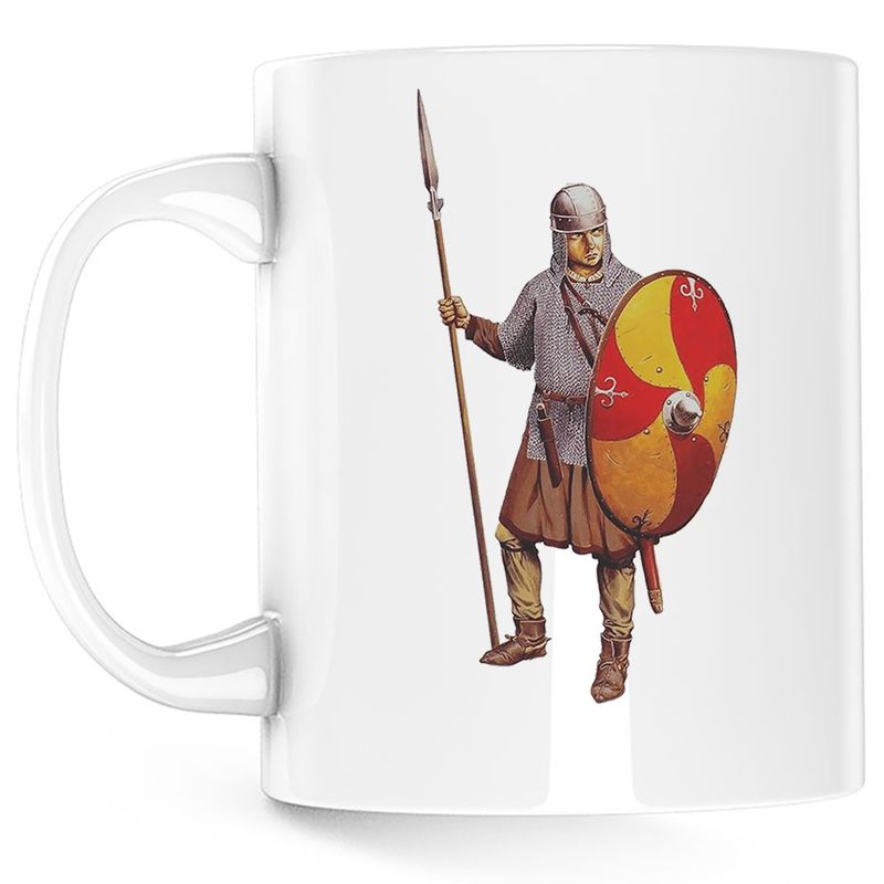 Casa si Gradina - Bucatarie si vesela - Cani si pahare - Cani si cesti - Cana Age Of Empires Knight Carolingian Dynasty Middle Ages Monster, alba, 330 ml - Infinity.ro