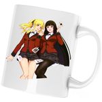Casa si Gradina - Bucatarie si vesela - Cani si pahare - Cani si cesti - Cana Poker Anime Girls Kakegurui Runa Yumeko, alba, 330 ml - Infinity.ro