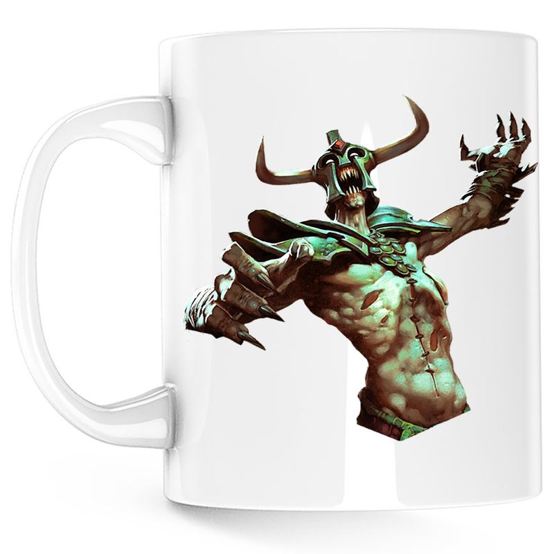 Casa si Gradina - Bucatarie si vesela - Cani si pahare - Cani si cesti - Cana Dota 2 Defense of the Ancients Clive Barker Dota2, alba, 330 ml - Infinity.ro