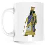 Casa si Gradina - Bucatarie si vesela - Cani si pahare - Cani si cesti - Cana Age Of Empires Neo Babylonian Chaldea Neo Aassyrian, alba, 330 ml - Infinity.ro