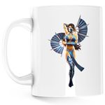 Casa si Gradina - Bucatarie si vesela - Cani si pahare - Cani si cesti - Cana Mortal Kombat Armageddon Kitana PS5, alba, 330 ml - Infinity.ro