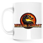 Casa si Gradina - Bucatarie si vesela - Cani si pahare - Cani si cesti - Cana Mortal Kombat Logo Game Xbox 360 Legend Team, alba, 330 ml - Infinity.ro