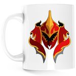 Casa si Gradina - Bucatarie si vesela - Cani si pahare - Cani si cesti - Cana Dota 2 Helmet Defense of the Ancients Dota2, alba, 330 ml - Infinity.ro