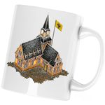 Casa si Gradina - Bucatarie si vesela - Cani si pahare - Cani si cesti - Cana Age of Empires Joc Strategie Cladire PS4, alba, 330 ml - Infinity.ro