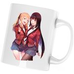 Casa si Gradina - Bucatarie si vesela - Cani si pahare - Cani si cesti - Cana Kakegurui Runa Yumeko Joc Noroc Anime, alba, 330 ml - Infinity.ro