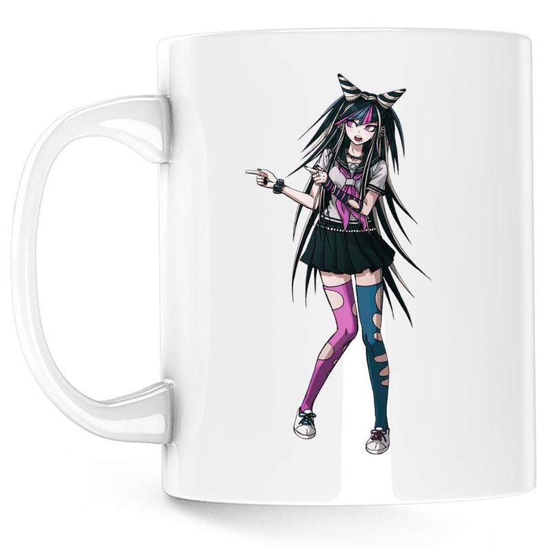 Casa si Gradina - Bucatarie si vesela - Cani si pahare - Cani si cesti - Cana Danganronpa Ibuki Mioda Master Game, alba, 330 ml - Infinity.ro