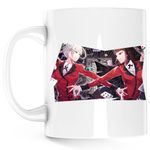 Casa si Gradina - Bucatarie si vesela - Cani si pahare - Cani si cesti - Cana Kakegurui Compulsive Gambling Anime, alba, 330 ml - Infinity.ro