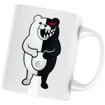 Casa si Gradina - Bucatarie si vesela - Cani si pahare - Cani si cesti - Cana Monokuma Killer Teddy Bear Danganronpa, alba, 330 ml - Infinity.ro