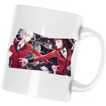 Casa si Gradina - Bucatarie si vesela - Cani si pahare - Cani si cesti - Cana Kakegurui Compulsive Gambling Anime, alba, 330 ml - Infinity.ro