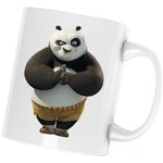 Casa si Gradina - Bucatarie si vesela - Cani si pahare - Cani si cesti - Cana Kung Fu Panda Po Dojo Aikido, alba, 330 ml - Infinity.ro